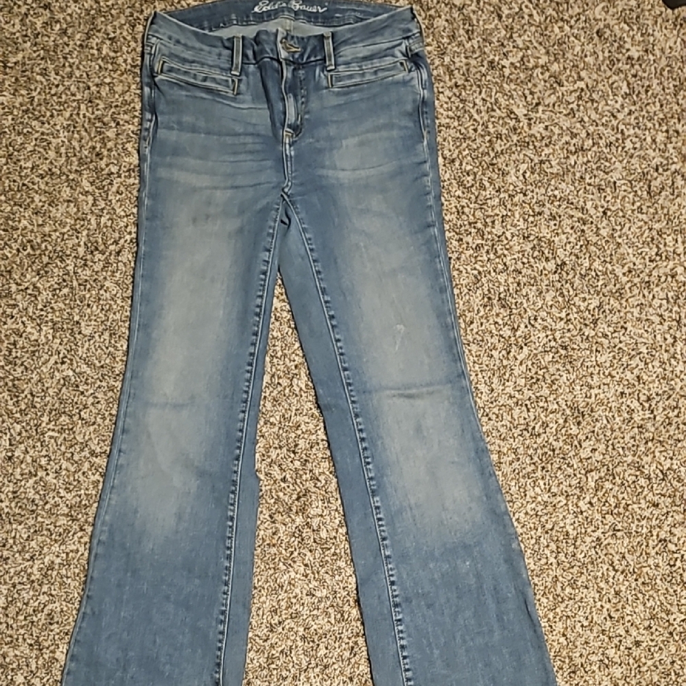 EDDIE BAUER Blue Women's Jeans